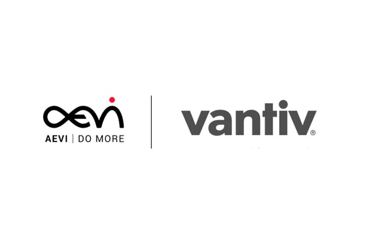 AEVI and Vantiv logo