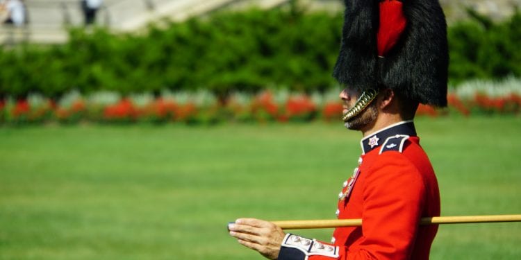 Discover changing of the guard