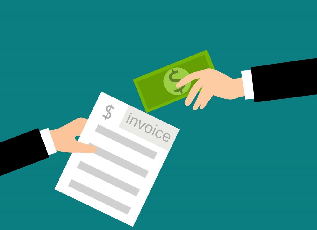 commercial payments invoice