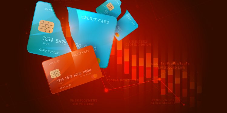 Unemployment Up, Credit Card Debt Down