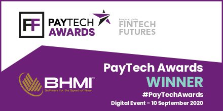 BHMI Wins “Best Real-time Payments Solution” At PayTech Awards 2020
