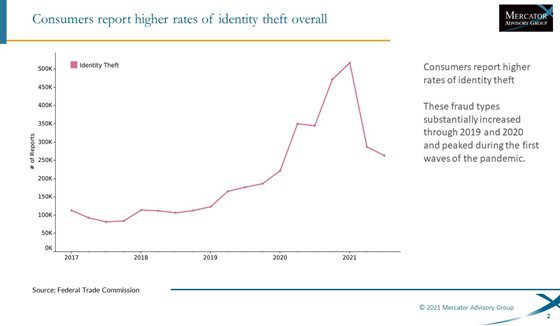 consumer report higher rates of identity theft overall