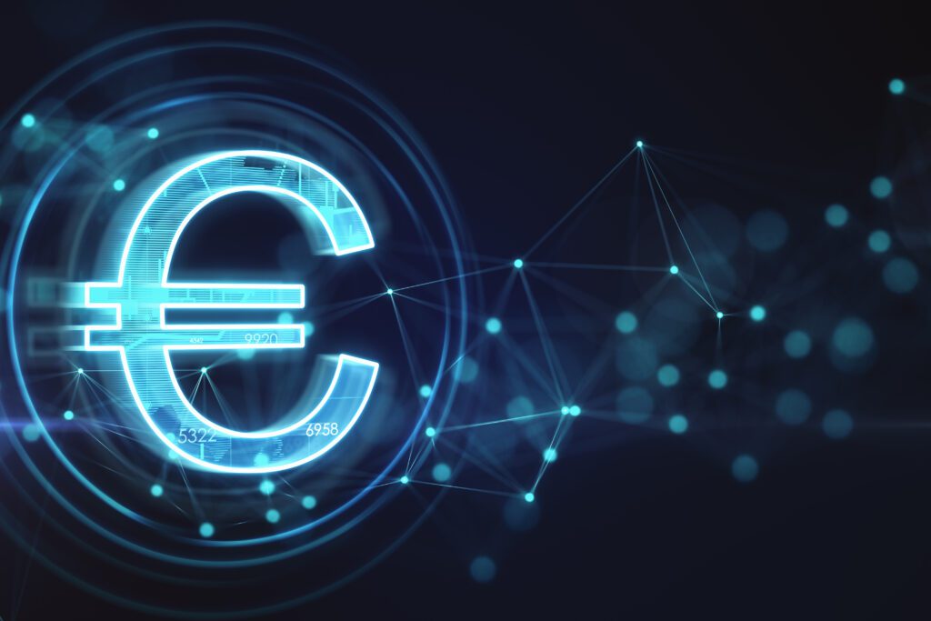 digital euro, EU blockchain framework